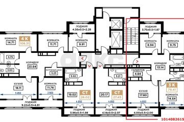 Фото №3: 3-комнатная квартира 75 м² - Краснодар, мкр. Школьный, ул. Школьная, 1