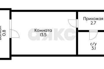 Фото №2: Студия 20 м² - Российский, мкр. Прикубанский внутригородской округ, ул. Тепличная