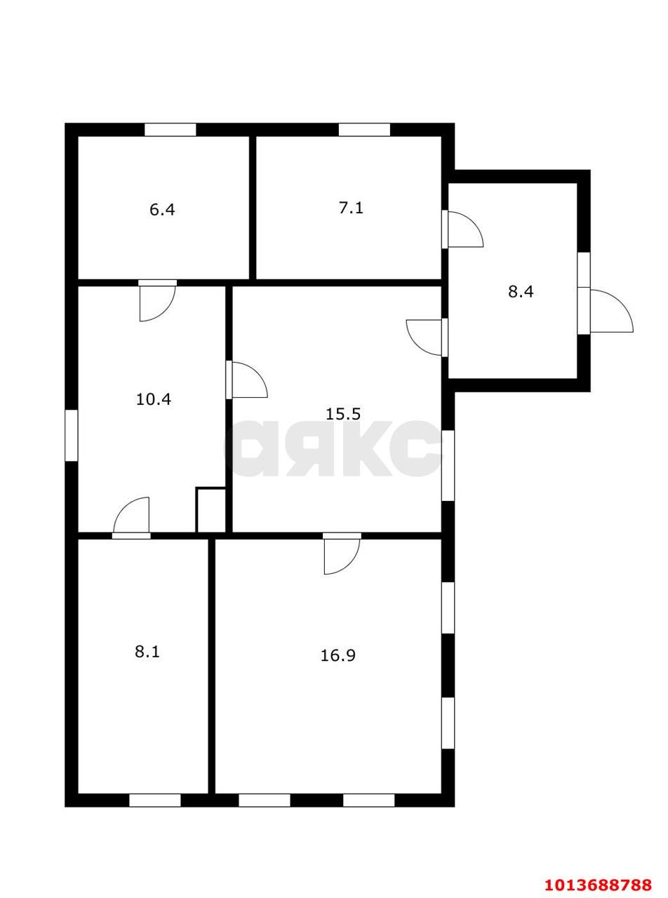 Фото №6: Дом 64 м² + 7.7 сот. - Щербиновский, ул. Азовская