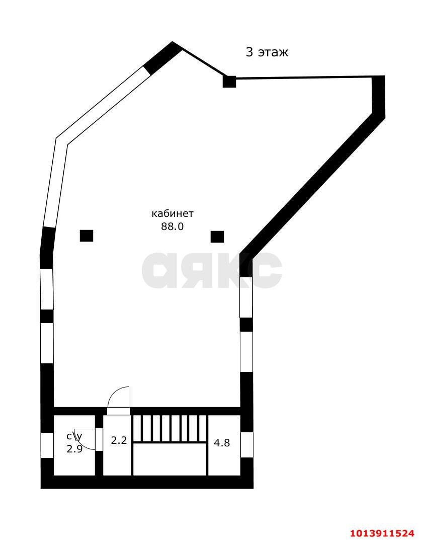 Фото №12: Офисное помещение 366 м² - Краснодар, Центральный, ул. Ленина, 39