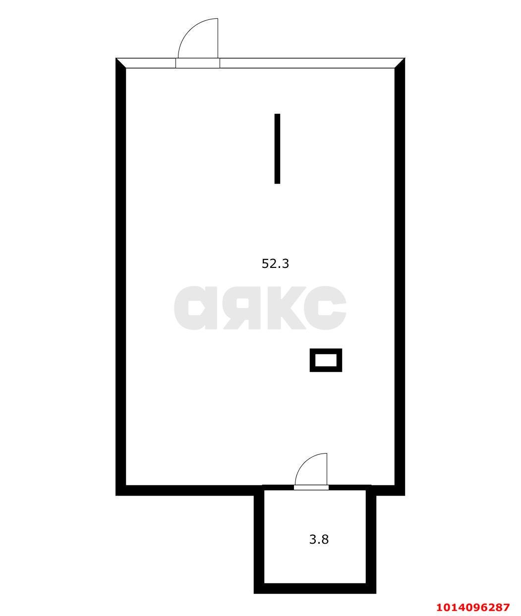 Фото №6: Торговое помещение 57 м² - Краснодар, жилой комплекс Россинский Парк, ул. Командорская, 15