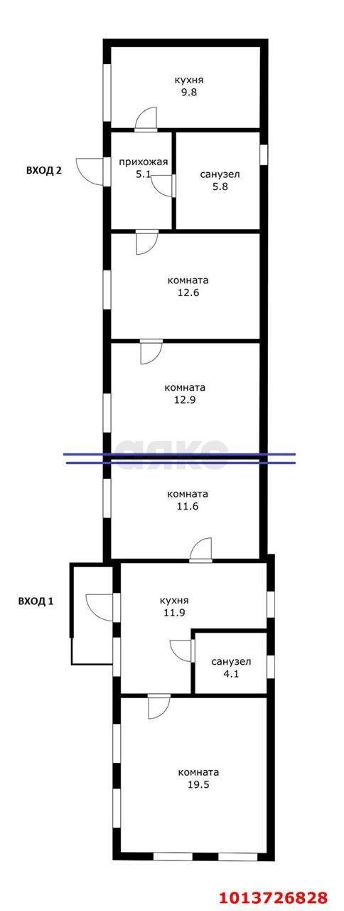 Фото №9: Дом 72 м² + 3.71 сот. - Краснодар, Дубинка, ул. Степная, 18