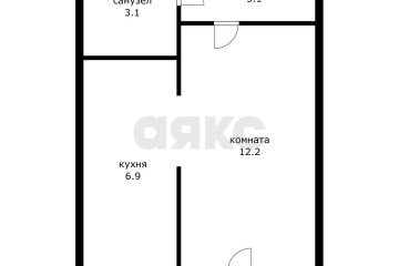 Фото №4: 1-комнатная квартира 28 м² - Новая Адыгея, ул. Тургеневское шоссе, 33/3к13