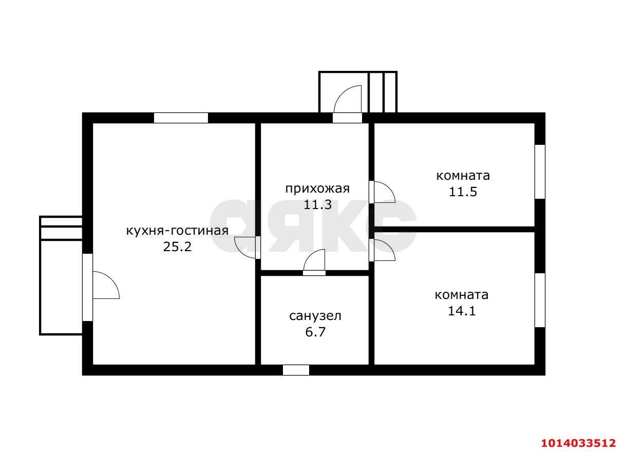 Фото №5: Дом 84 м² + 3.23 сот. - Южный, коттеджный  Южная столица, ул. Ейская, 51