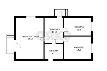 Фото №5: Дом 84 м² - Южный, п. коттеджный  Южная столица, ул. Ейская, 51