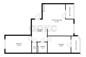 Фото №2: 3-комнатная квартира 71 м² - Краснодар, мкр. 4-й квартал, ул. Боспорская, 8