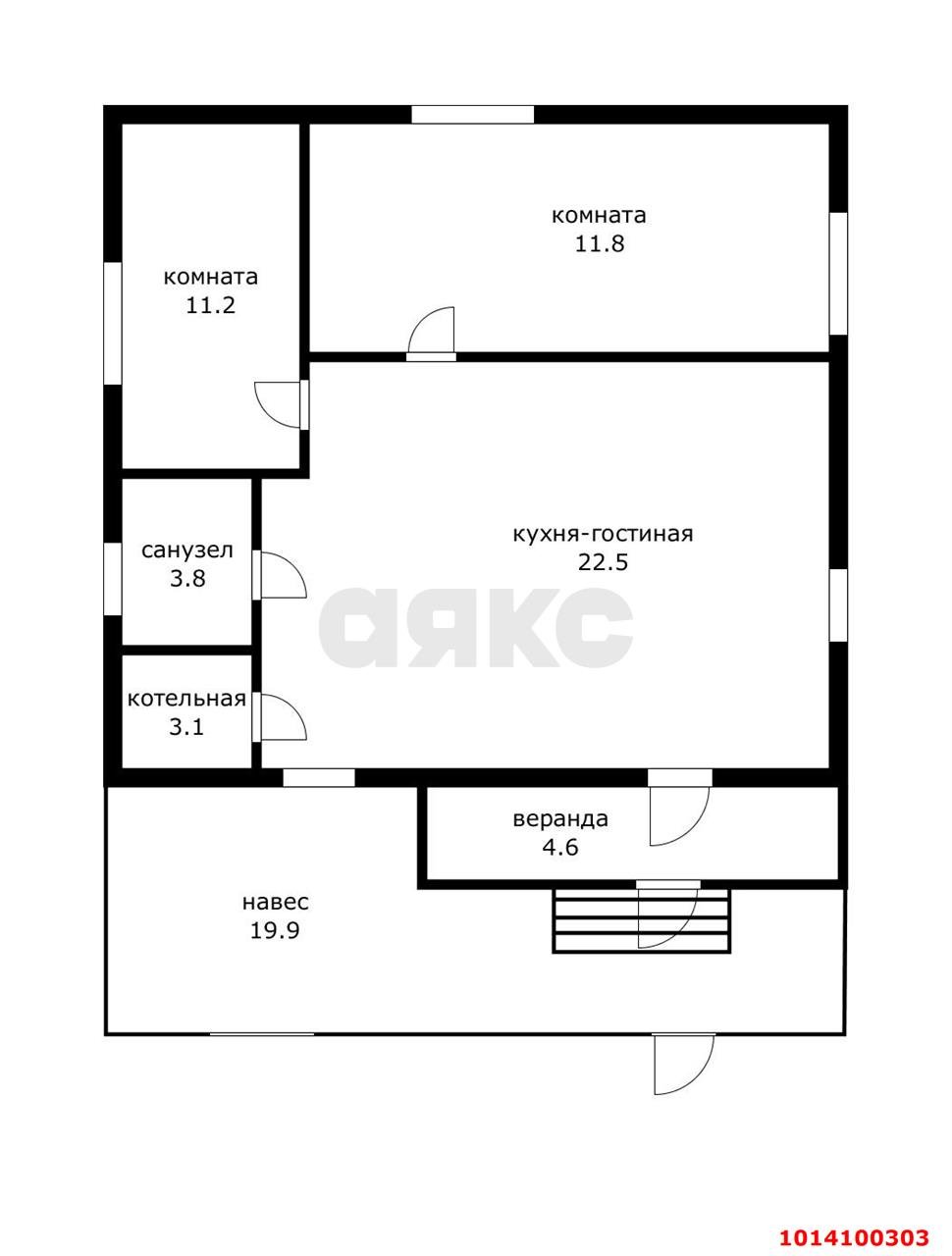 Фото №14: Дом 77 м² + 3.6 сот. - Знаменский, Карасунский внутригородской округ, ул. Сиреневая, 19