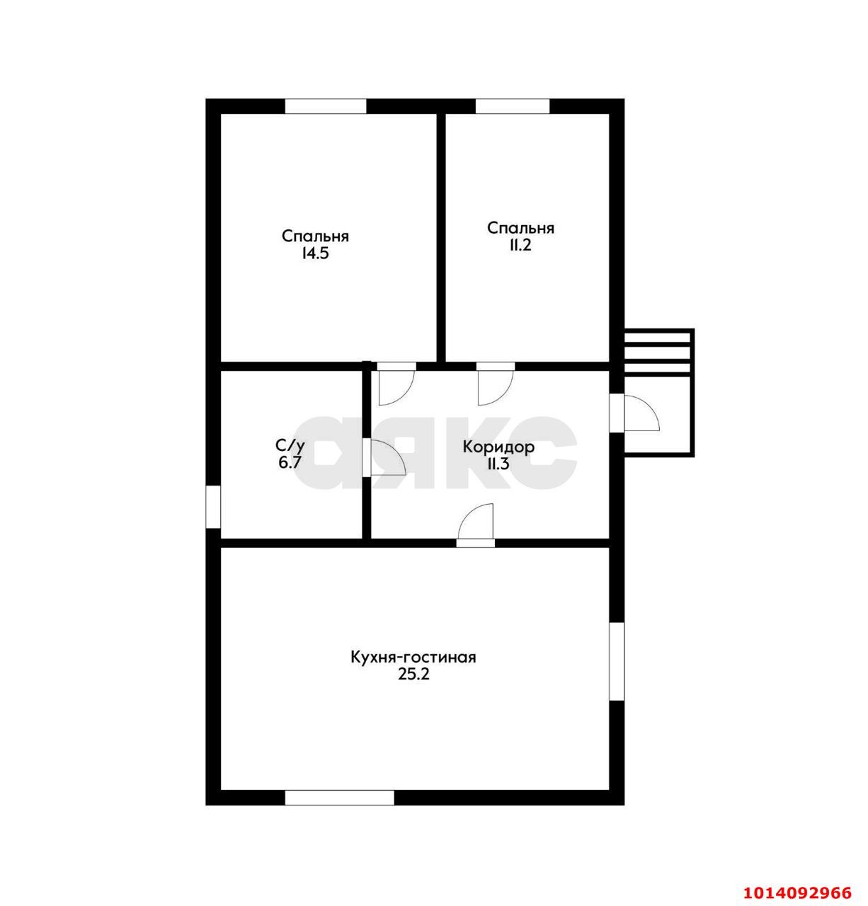 Фото №6: Дом 71 м² + 3.2 сот. - Краснодар, коттеджный  Крепость, ул. Кутаисская, 157