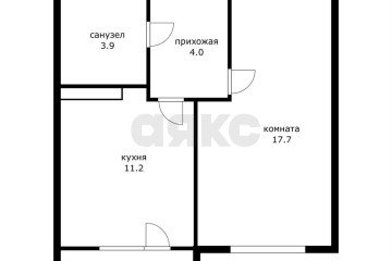 Фото №4: 1-комнатная квартира 37 м² - Берёзовый, мкр. жилой комплекс Нова Вита, 