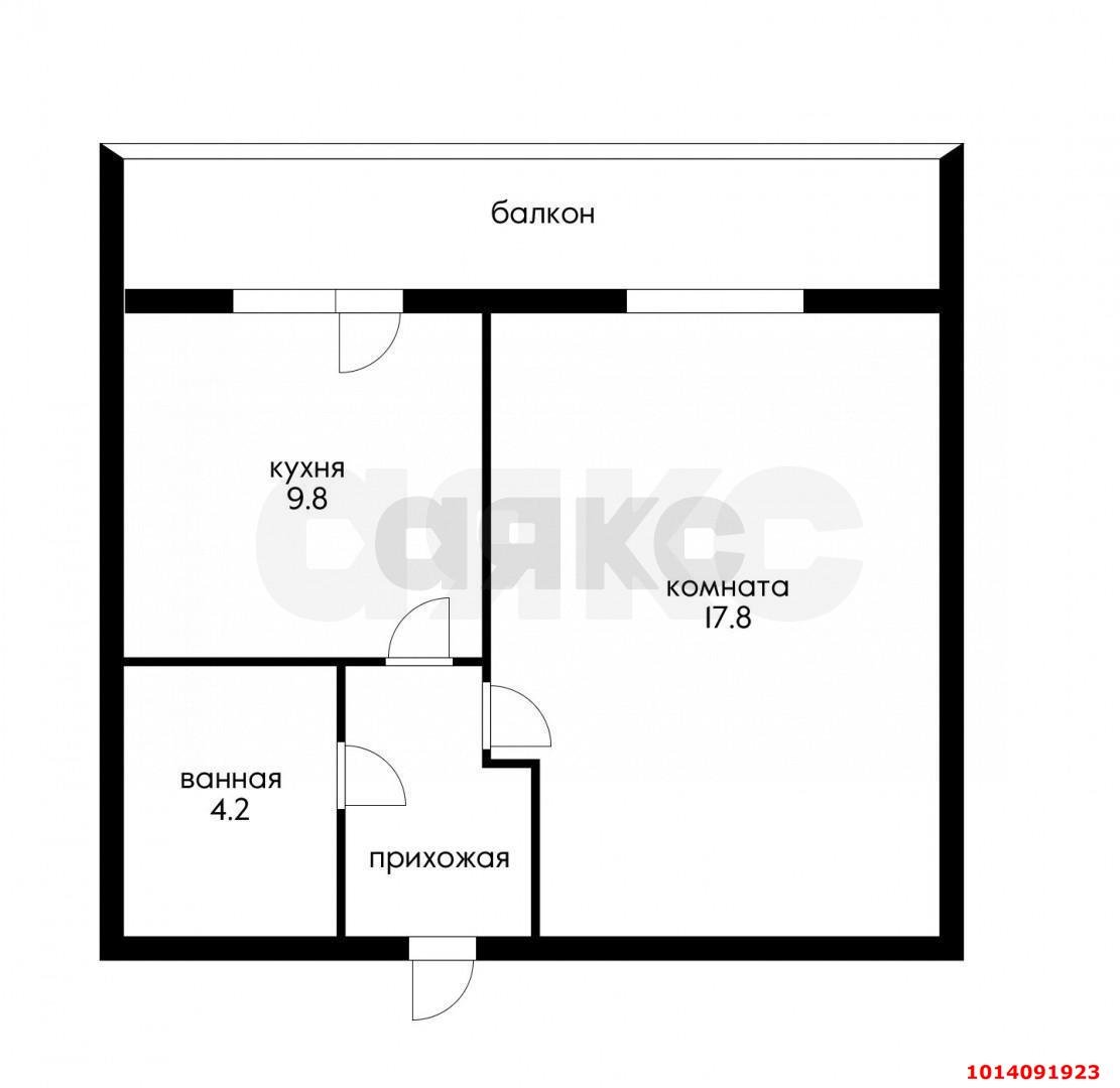 Фото №15: 1-комнатная квартира 40 м² - Краснодар, Завод Измерительных Приборов, ул. Зиповская, 42