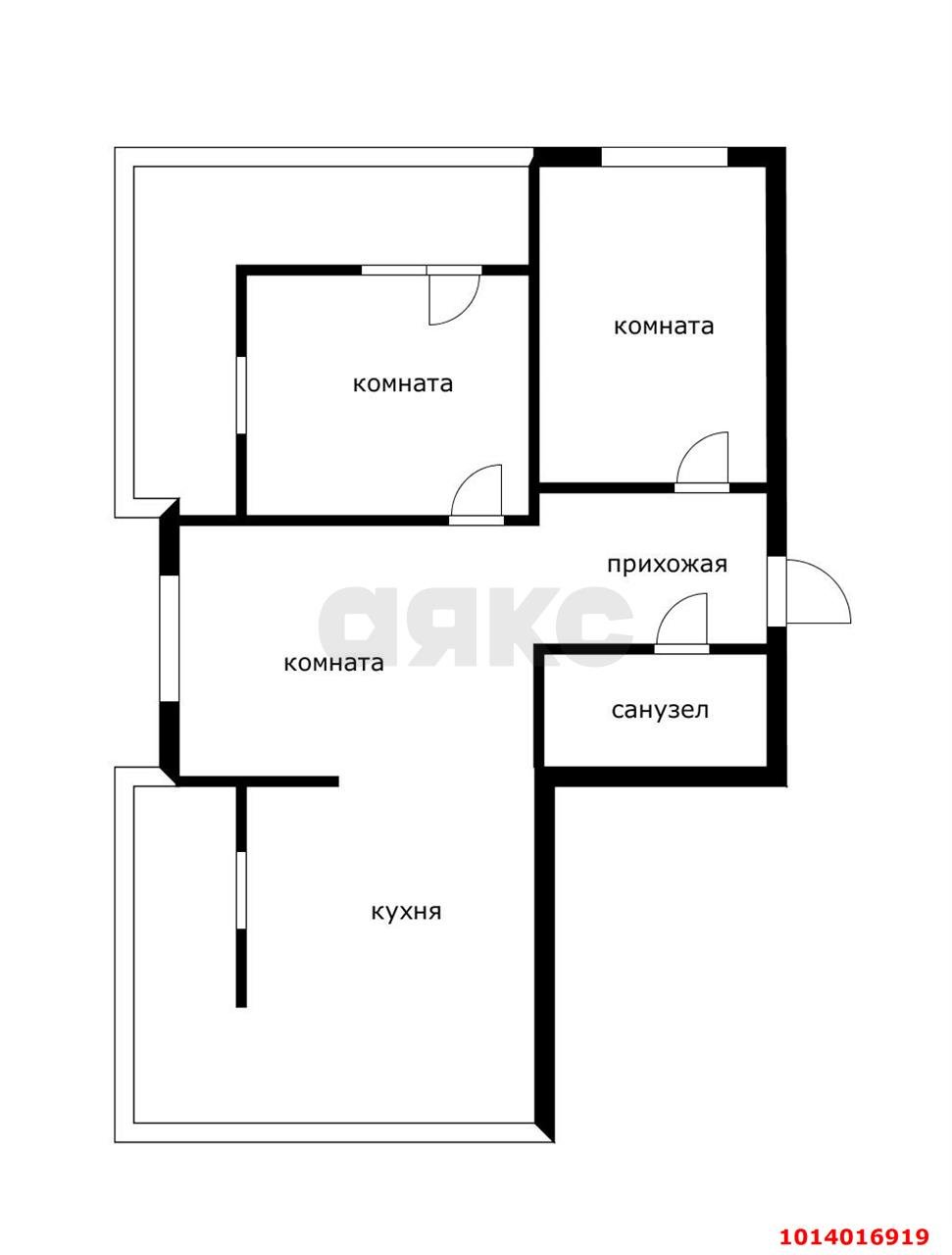 Фото №12: 3-комнатная квартира 86 м² - Краснодар, жилой комплекс Грани, ул. Западный Обход, 45