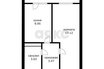 Фото №4: 1-комнатная квартира 34 м² - Краснодар, мкр. жилой комплекс Краски, ул. Краеведа Соловьёва, 6к1