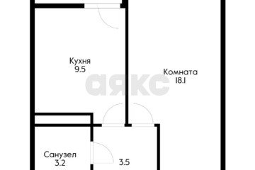 Фото №4: 1-комнатная квартира 34 м² - Краснодар, мкр. Славянский, ул. Заполярная, 39к5