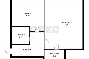 Фото №2: 1-комнатная квартира 30 м² - Краснодар, мкр. Гидростроителей, ул. Гидростроителей, 18