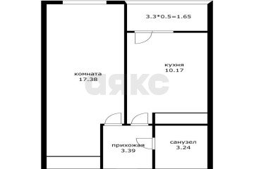 Фото №2: 1-комнатная квартира 37 м² - Краснодар, мкр. Славянский, ул. Заполярная, 39к2