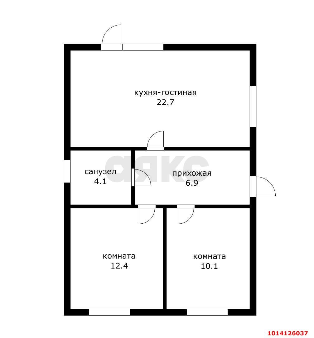 Фото №11: Дом 58 м² + 3 сот. - Южный, коттеджный  Южная столица, ул. Туапсинская, 7/1