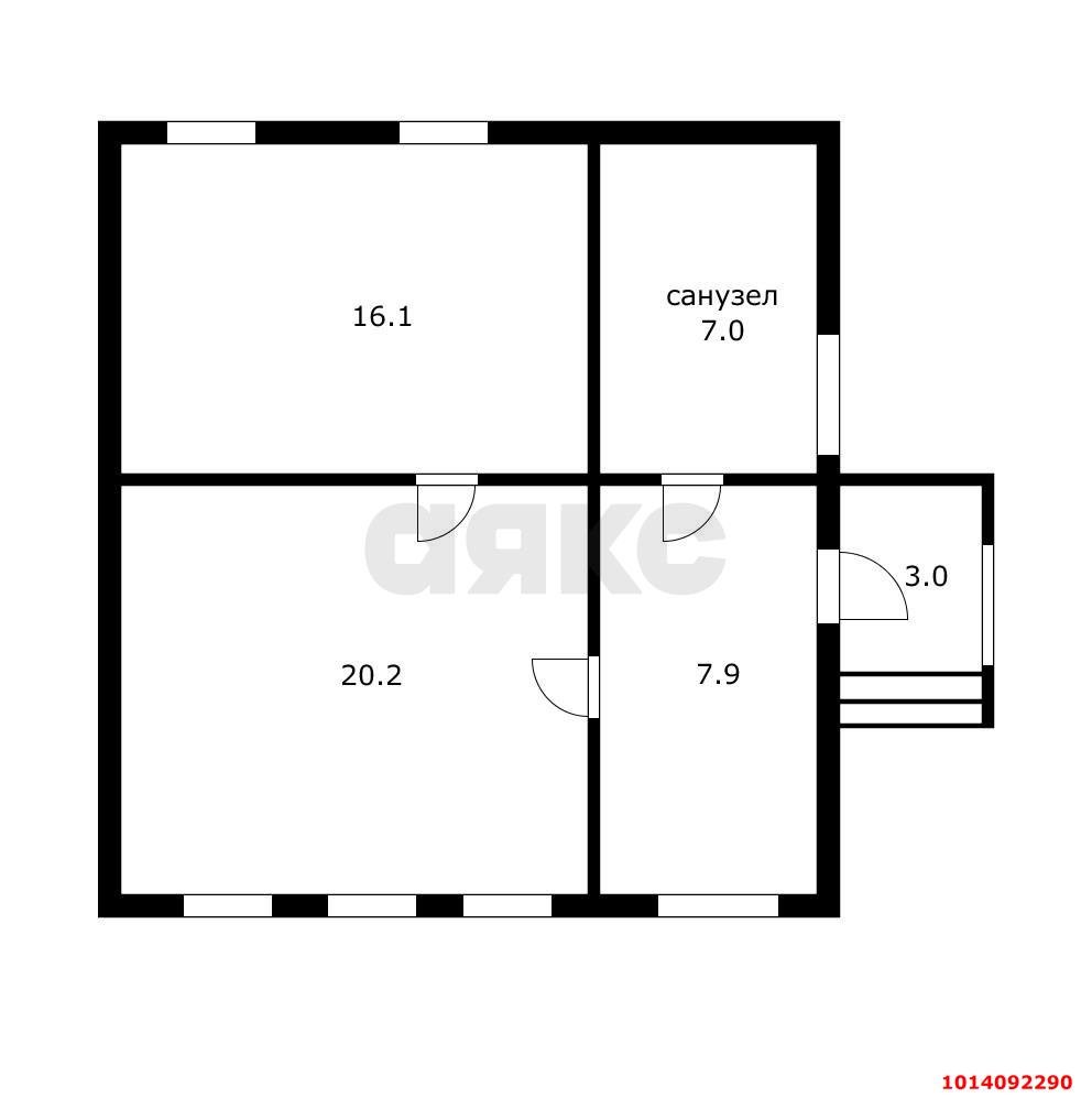 Фото №16: Дом 54 м² + 4.55 сот. - Краснодар, Славянский, пр-д 1-й  имени Толбухина, 52