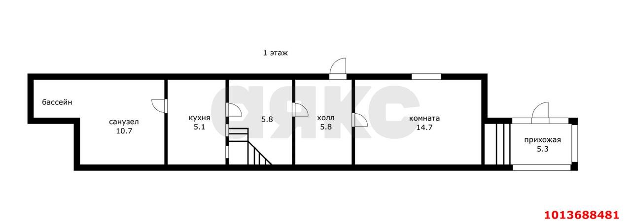 Фото №7: 2-комнатная квартира 76 м² - Краснодар, Западный внутригородской округ, ул. Дальняя, 3Б