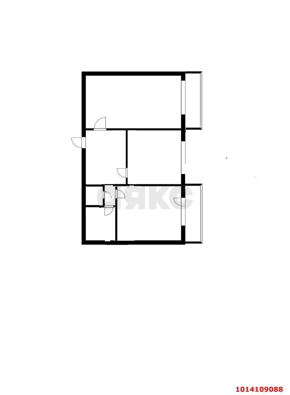 Фото №11: 2-комнатная квартира 56 м² - Краснодар, Гидростроителей, ул. Парусная, 20