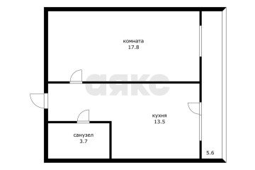 Фото №2: 1-комнатная квартира 35 м² - Краснодар, мкр. Музыкальный, ул. Ангарская, 12