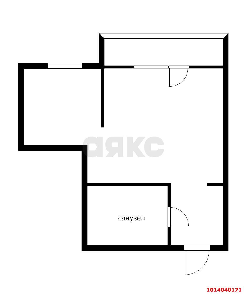 Фото №12: 1-комнатная квартира 26 м² - Краснодар, Молодёжный, ул. Дубравная, 1