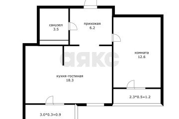 Фото №2: 1-комнатная квартира 41 м² - Краснодар, мкр. жилой комплекс Нeo-квартал Красная Площадь, ул. им. Мурата Ахеджака, 12