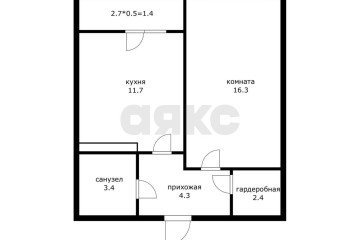 Фото №2: 1-комнатная квартира 39 м² - Краснодар, мкр. жилой комплекс Нeo-квартал Красная Площадь, ул. им. Мурата Ахеджака, 12