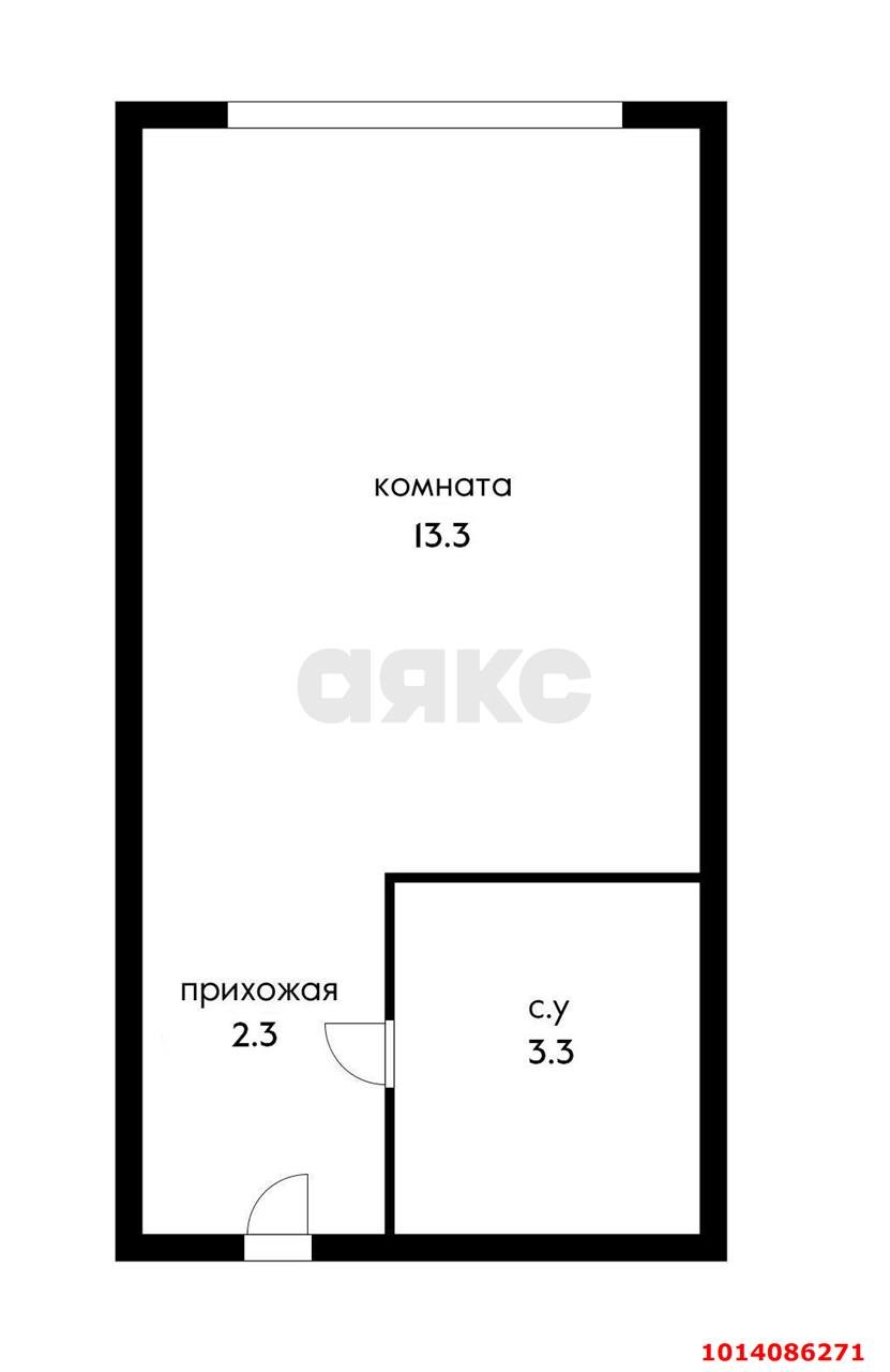 Фото №6: Студия 19 м² - Краснодар, Пашковский, ул. Леонида Лаврова, 91