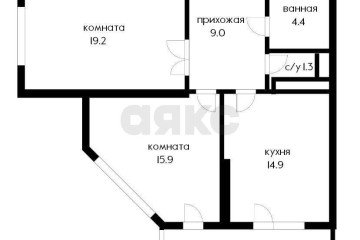 Фото №2: 2-комнатная квартира 73 м² - Краснодар, мкр. Центральный, ул. Береговая, 2к2