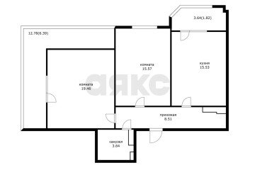 Фото №5: 2-комнатная квартира 71 м² - Краснодар, мкр. жилой комплекс Ural, ул. Уральская, 87/7