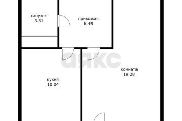 Фото №5: 1-комнатная квартира 40 м² - Краснодар, мкр. жилой комплекс Восход, ул. Гидростроителей, 59