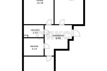 Фото №2: 2-комнатная квартира 64 м² - Краснодар, мкр. Солнечный, ул. Казбекская, 17