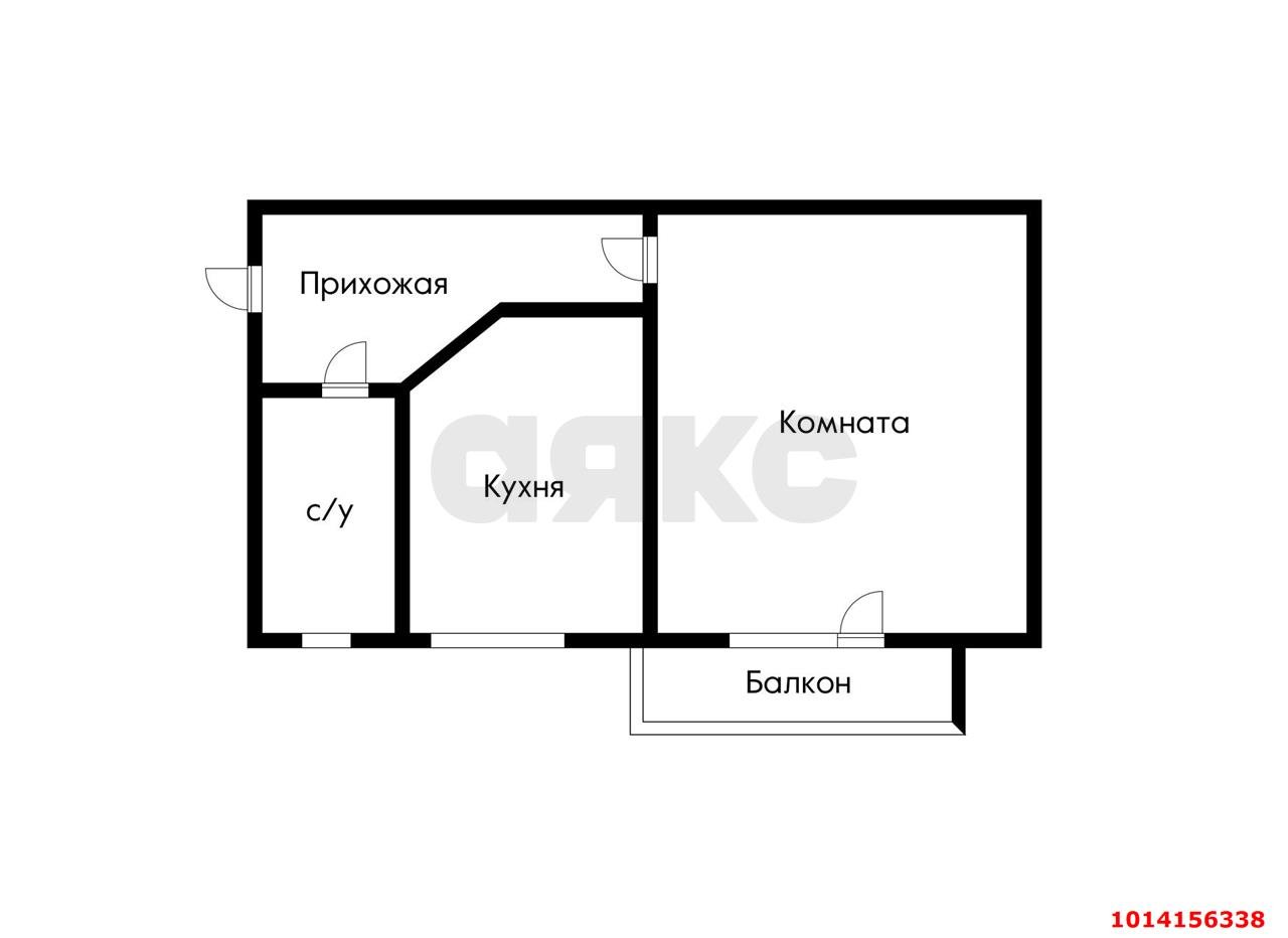 Фото №11: 1-комнатная квартира 40 м² - Новая Адыгея, жилой комплекс Тургеневский, ул. Тургеневское шоссе, 3/10