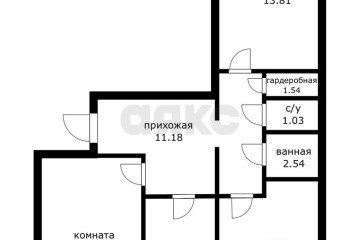 Фото №5: 3-комнатная квартира 81 м² - Краснодар, мкр. Краевая Клиническая Больница, 