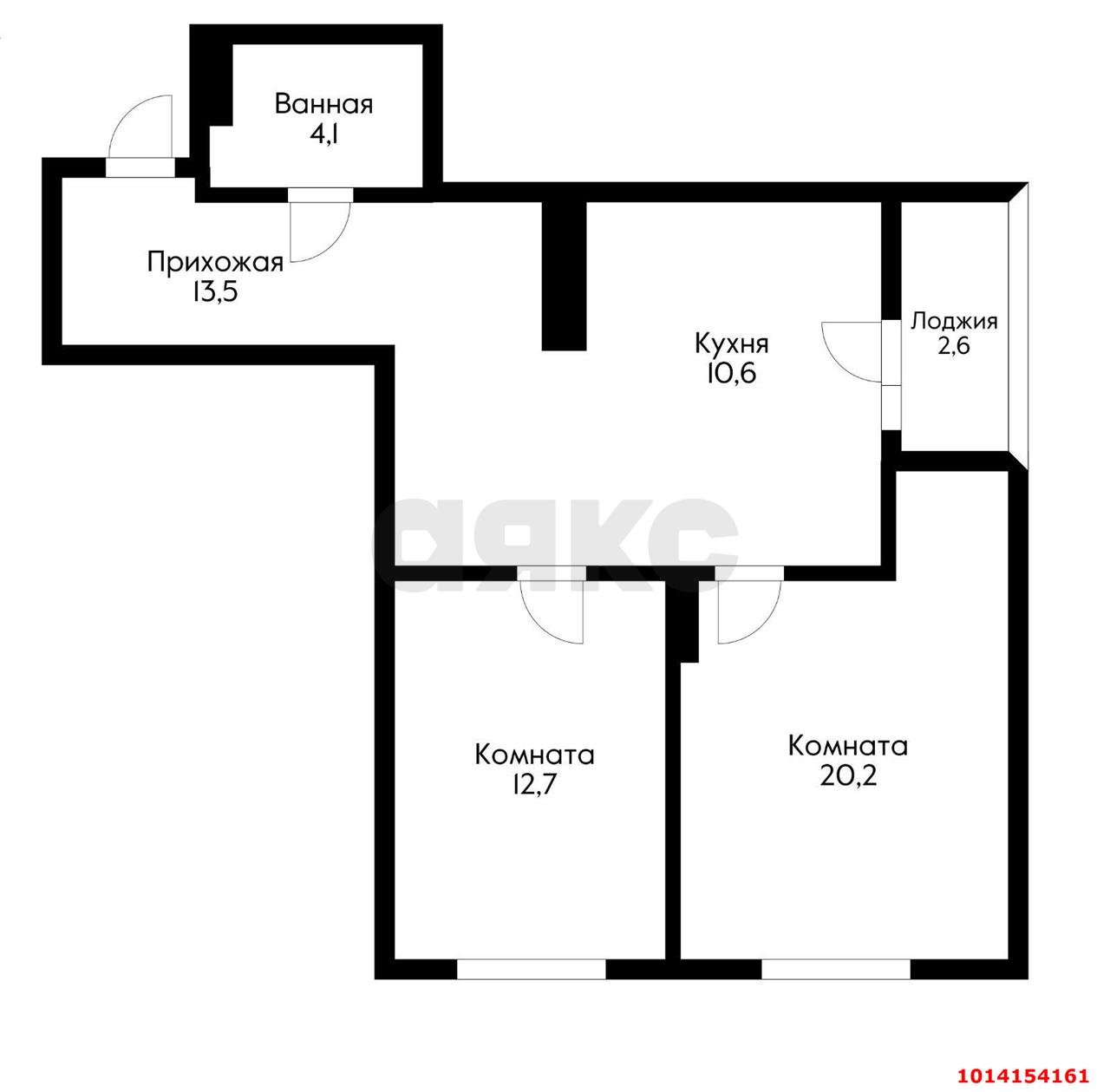 Фото №13: 2-комнатная квартира 63 м² - Краснодар, 2-й квартал, ул. имени Героя Георгия Бочарникова, 1