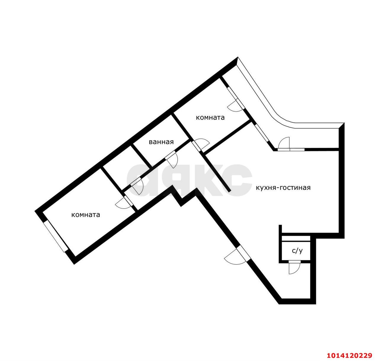 Фото №15: 3-комнатная квартира 135 м² - Краснодар, жилой комплекс Тургенев, ул. Дальняя, 8к2