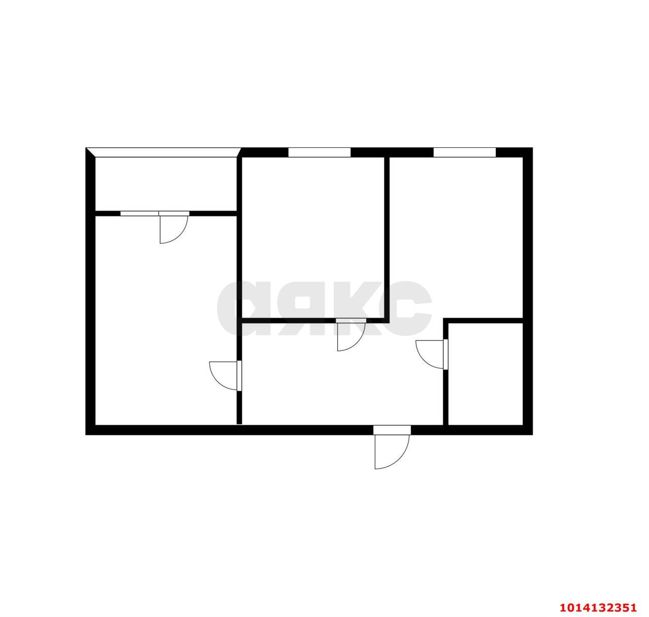 Фото №8: 2-комнатная квартира 44 м² - Краснодар, Гидростроителей, ул. Трудовой Славы, 8