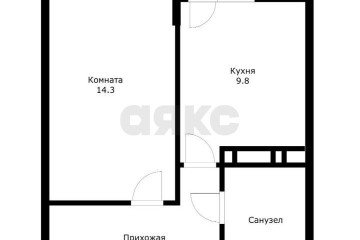 Фото №1: 1-комнатная квартира 33 м² - Краснодар, мкр. жилой комплекс Абрикосово, ул. имени Героя Георгия Бочарникова, 4к3