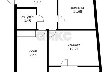 Фото №5: 2-комнатная квартира 48 м² - Берёзовый, мкр. жилой комплекс Огурцы, ул. Целиноградская, 2И