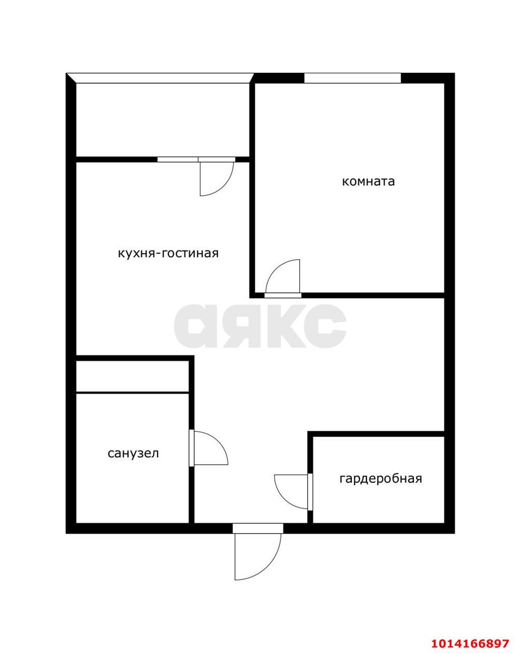 Фото №1: 1-комнатная квартира 35 м² - Краснодар, Славянский, ул. Заполярная, 39к6