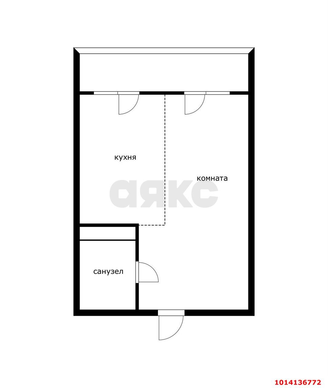 Фото №4: 1-комнатная квартира 49 м² - Краснодар, жилой комплекс Элегант, ул. Старокубанская, 131/1