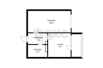 Фото №5: 1-комнатная квартира 38 м² - Краснодар, мкр. Восточно-Кругликовский, ул. имени 40-летия Победы, 97/2