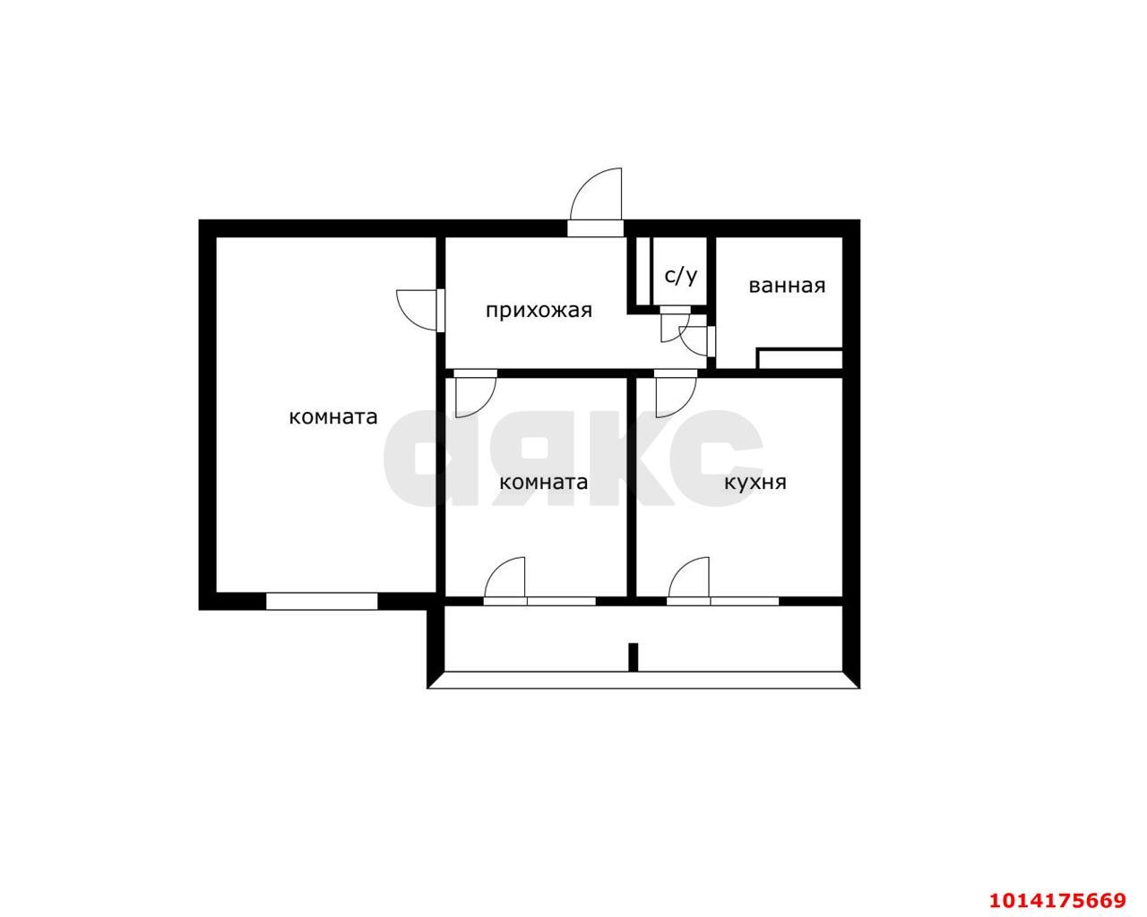 Фото №15: 2-комнатная квартира 64 м² - Краснодар, Восточно-Кругликовский, ул. Героев-Разведчиков, 30