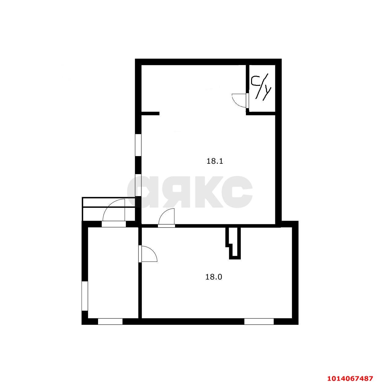 Фото №9: 2-комнатная квартира 52 м² - Краснодар, Центральный, ул. Красноармейская, 73