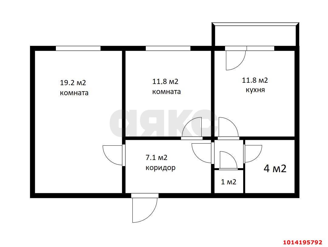 Фото №8: 2-комнатная квартира 63 м² - Краснодар, Восточно-Кругликовский, ул. им. Героя Яцкова И.В., 20