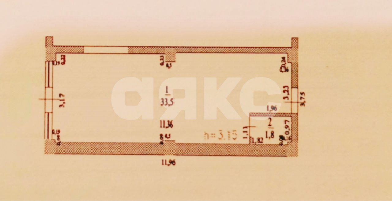 Фото №6: Коммерция 35&nbsp;м², 1/2&nbsp;эт. - Горячий Ключ, мкр. Администрация, ул. Ленина, 195Г