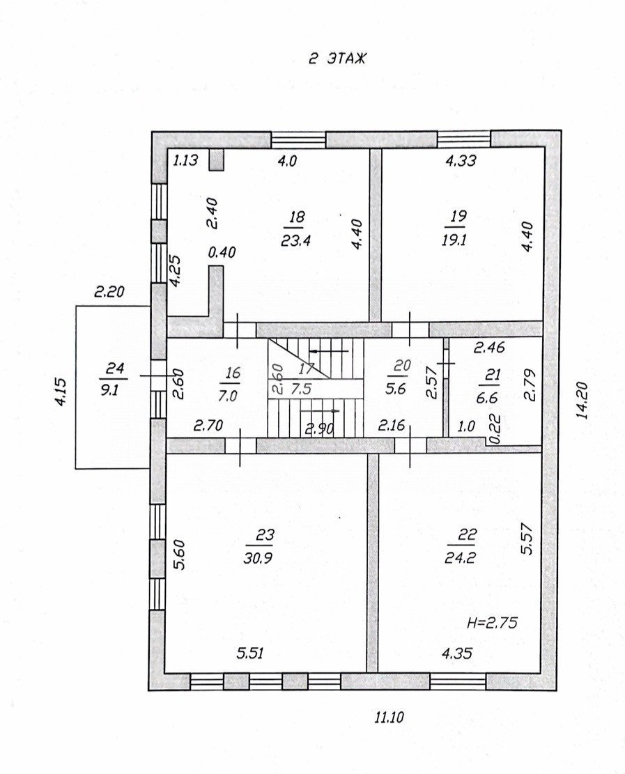 Фото №47: Дом 371&nbsp;м² + 9&nbsp;сот., 2&nbsp;эт. - Супсех, ул. Цветочная, 1