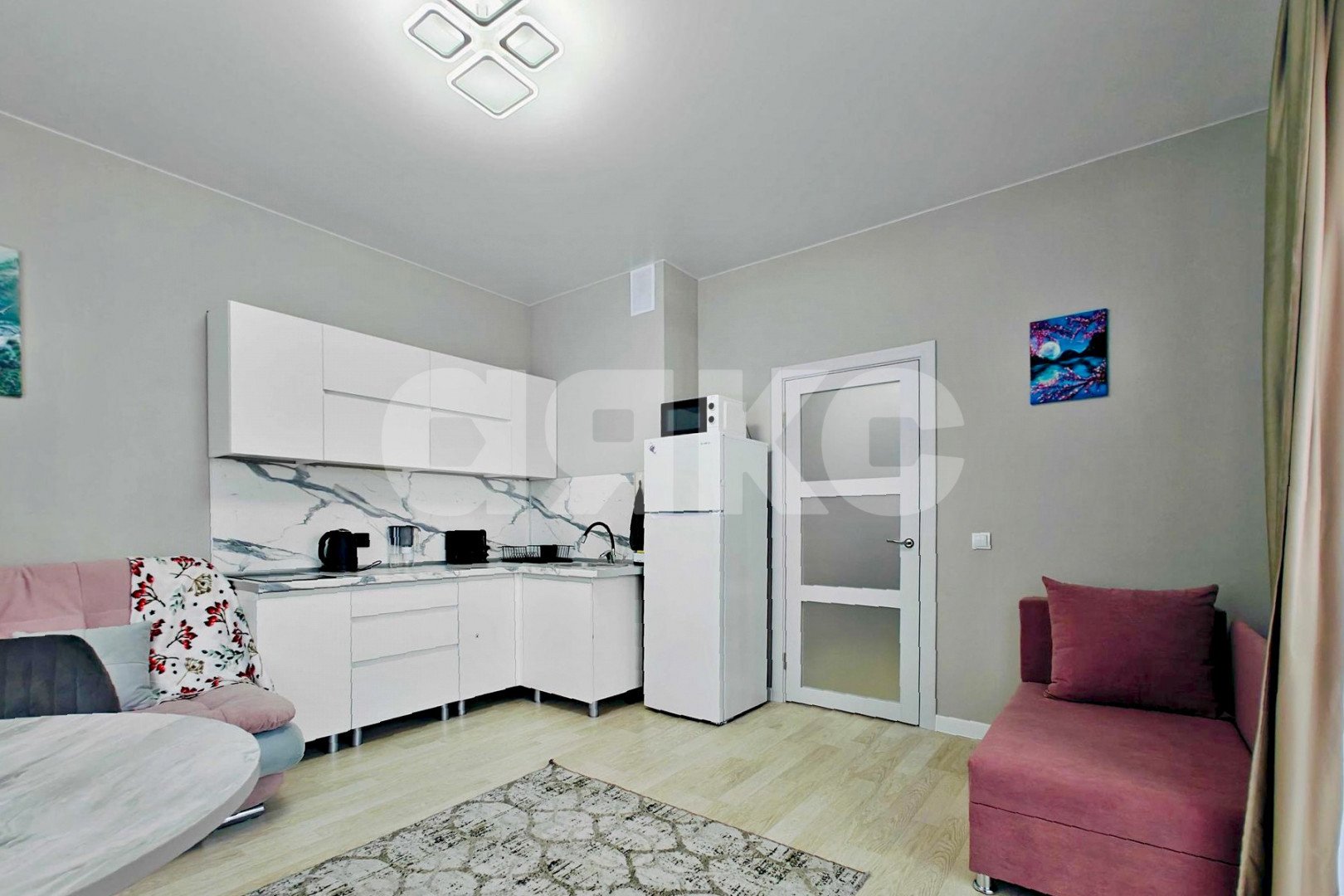 Фото №2: 1-комнатная квартира 45&nbsp;м², 2/19&nbsp;эт. - Новороссийск, Южный, мкр. ЖК Босфор, ул. Алексея Матвейкина, 1Ак4