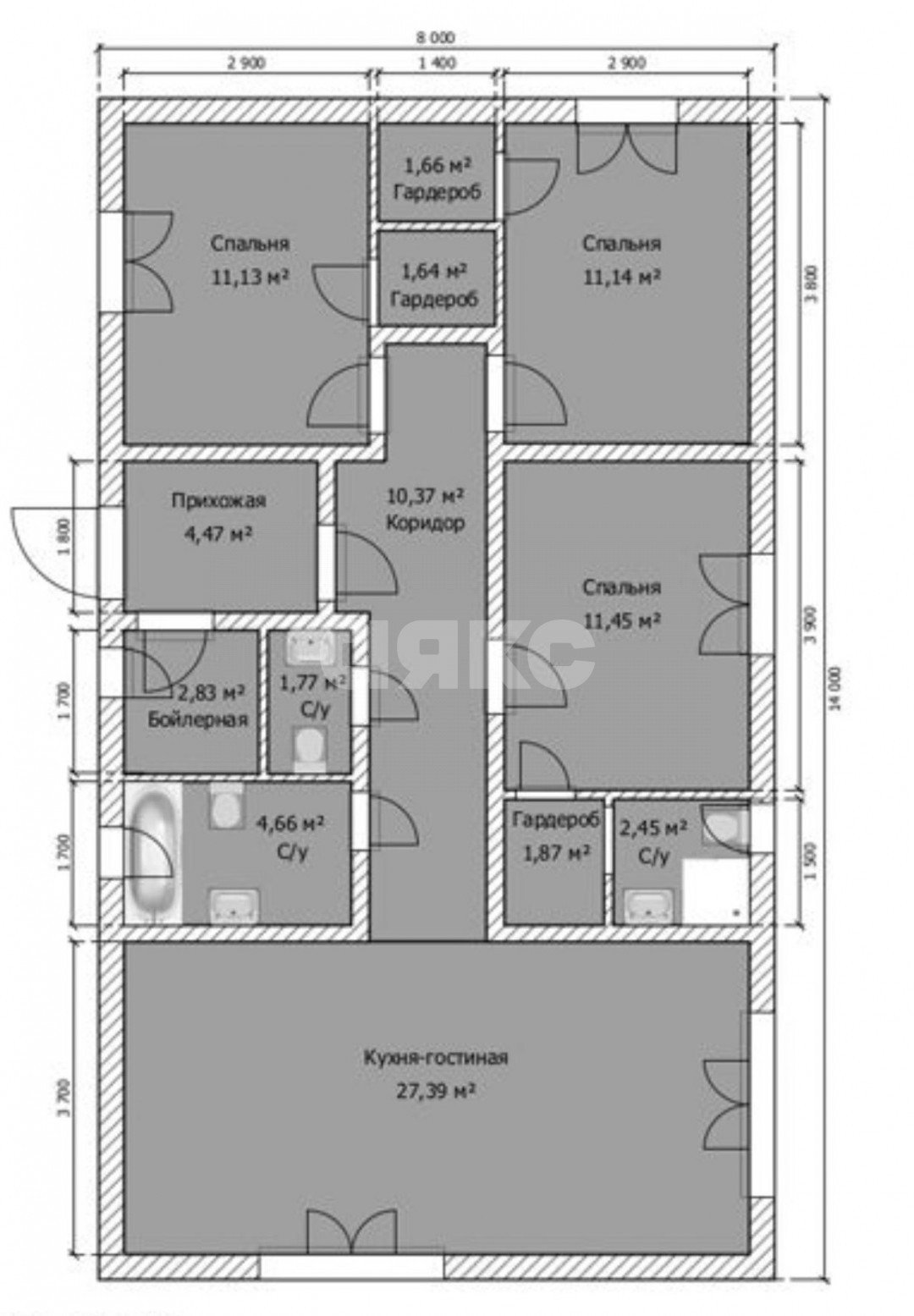 Фото №10: Дом 100&nbsp;м² + 4&nbsp;сот., 1&nbsp;эт. - Темерницкий, п. коттеджный  Ореховая Роща, ул. Омская