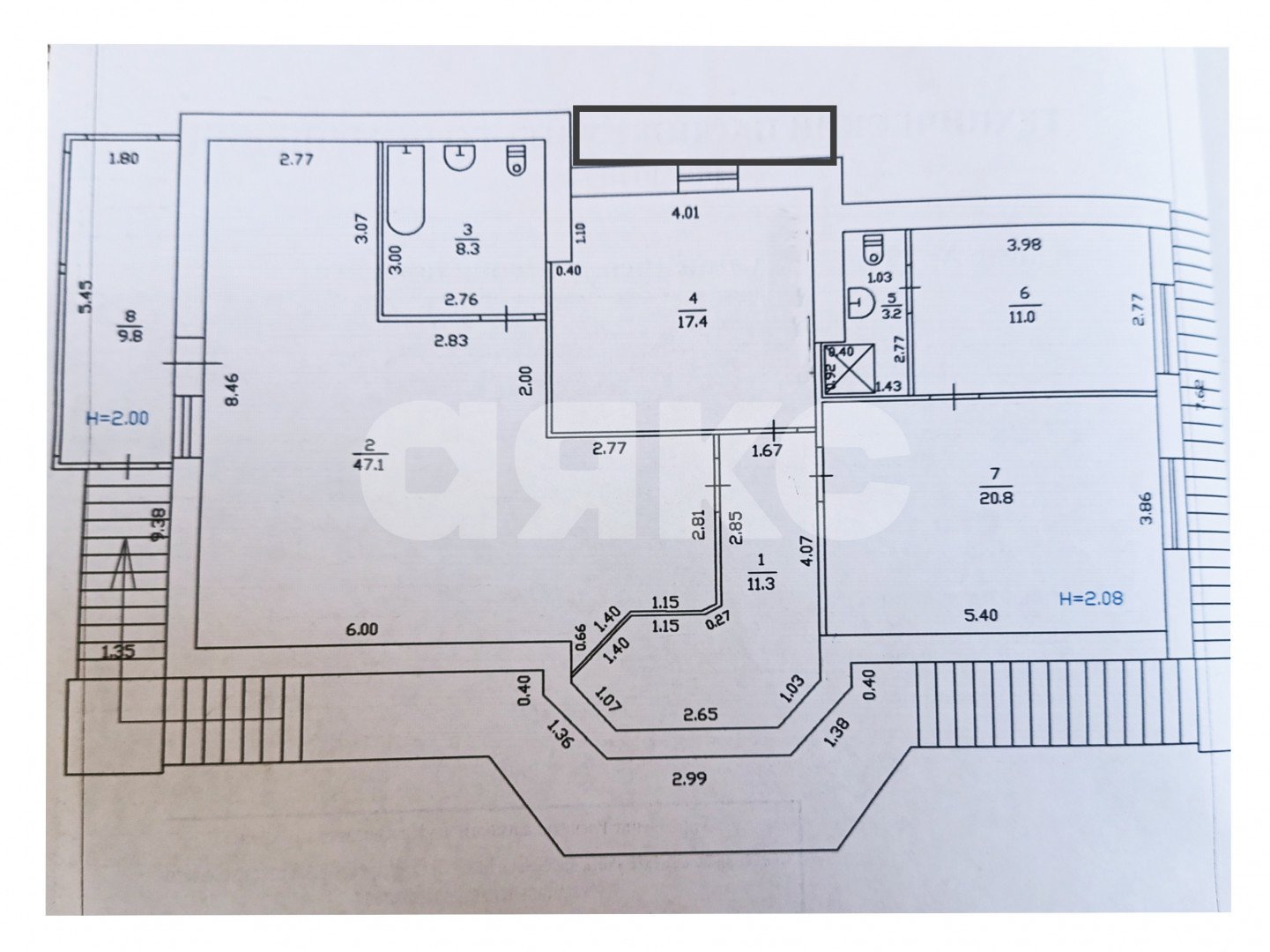 Фото №29: 3-комнатная квартира 119&nbsp;м², 3/3&nbsp;эт. - Горячий Ключ, мкр. Администрация, ул. Черняховского, 29